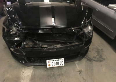 Texas Body Shop wrecked vehicle photo
