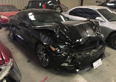 Texas Body Shop wrecked vehicle photo